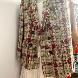 NEW ZARA BLAZER NEVER WORN SIZE SMALL